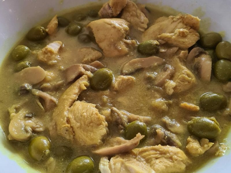 Cliquez pour zoomer ! Tajine de poulet aux olives Thermomix par elodie_465