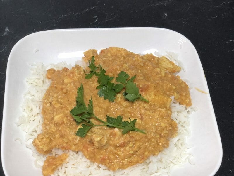 Cliquez pour zoomer ! Poulet Tikka Masala Thermomix par ouabb11