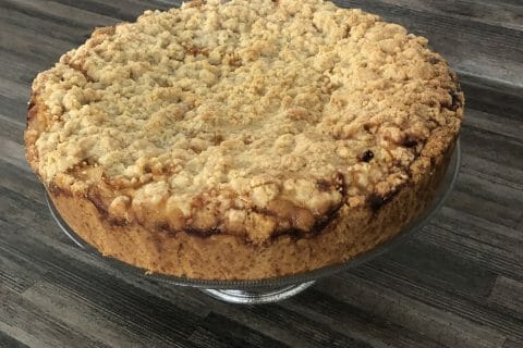Cliquez pour zoomer ! Tarte aux pommes façon crumble Thermomix par Elnablue