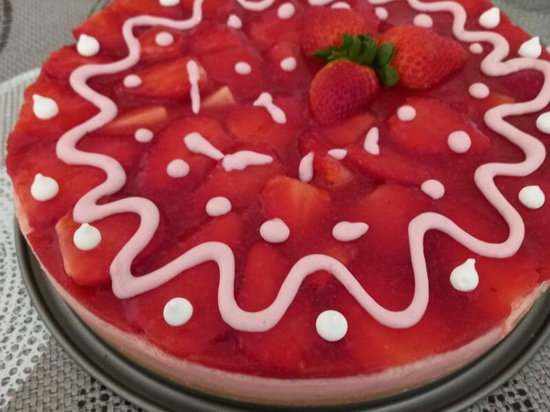 Cliquez pour zoomer ! Bavarois aux fraises Thermomix par dominiqueoliver34