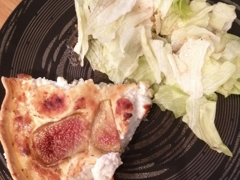 Cliquez pour zoomer ! Tarte aux échalotes et au chèvre Thermomix par marjo68