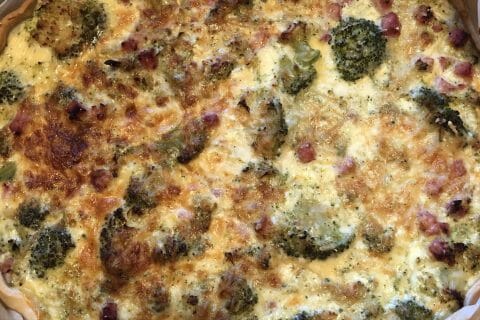 Cliquez pour zoomer ! Quiche au brocoli et jambon Thermomix par tiffanixx