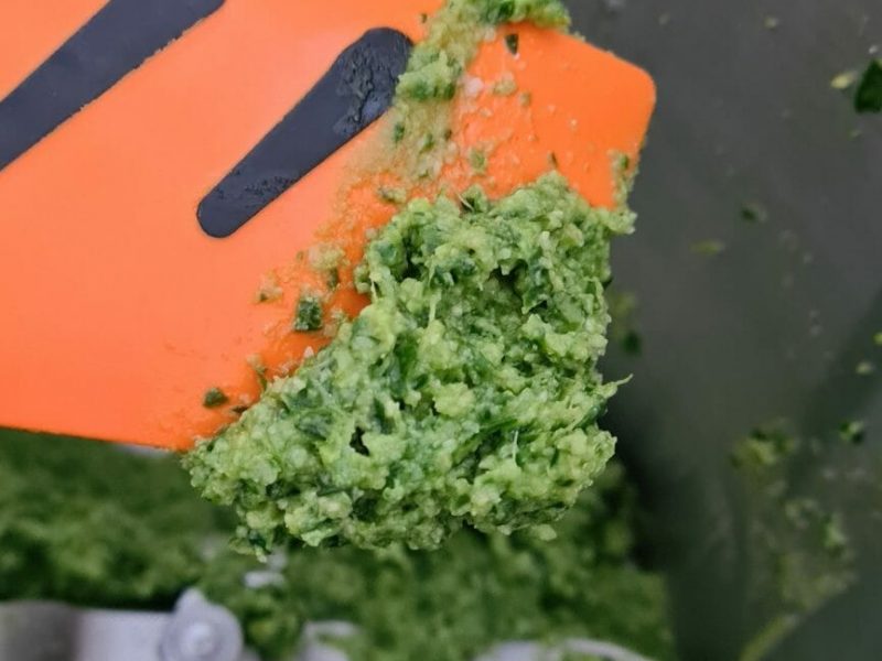 Cliquez pour zoomer ! Risotto au pesto d’épinards et basilic Thermomix par vicali