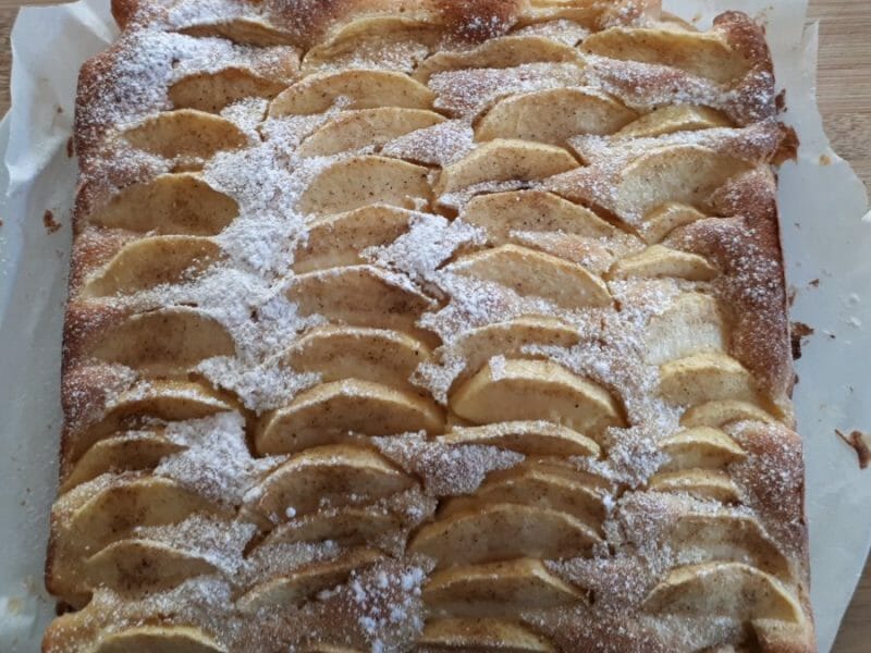 Cliquez pour zoomer ! Gâteau aux pommes et mascarpone Thermomix par Nelly84