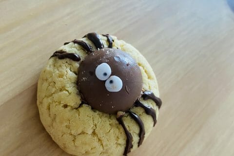 Cliquez pour zoomer ! Spider cookies (cookies araignées) Thermomix par celia_68