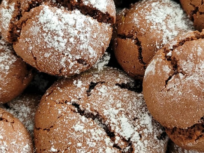 Cliquez pour zoomer ! Craquelés au chocolat Thermomix par murielle75