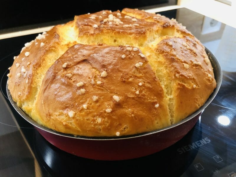 Cliquez pour zoomer ! Brioche tressée à la mie filante Thermomix par laura_393