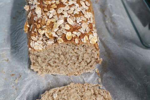 Cliquez pour zoomer ! Pain aux flocons d’avoine et au miel Thermomix par manoucallie