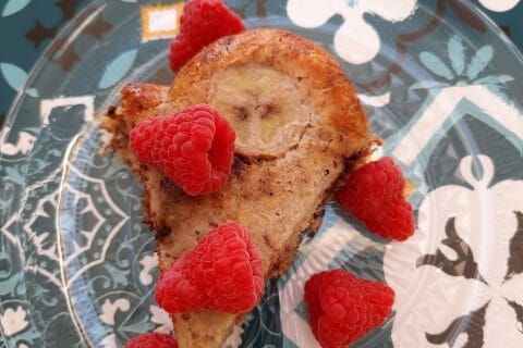 Cliquez pour zoomer ! Gâteau de flocons d’avoine à la banane Thermomix par manoucallie