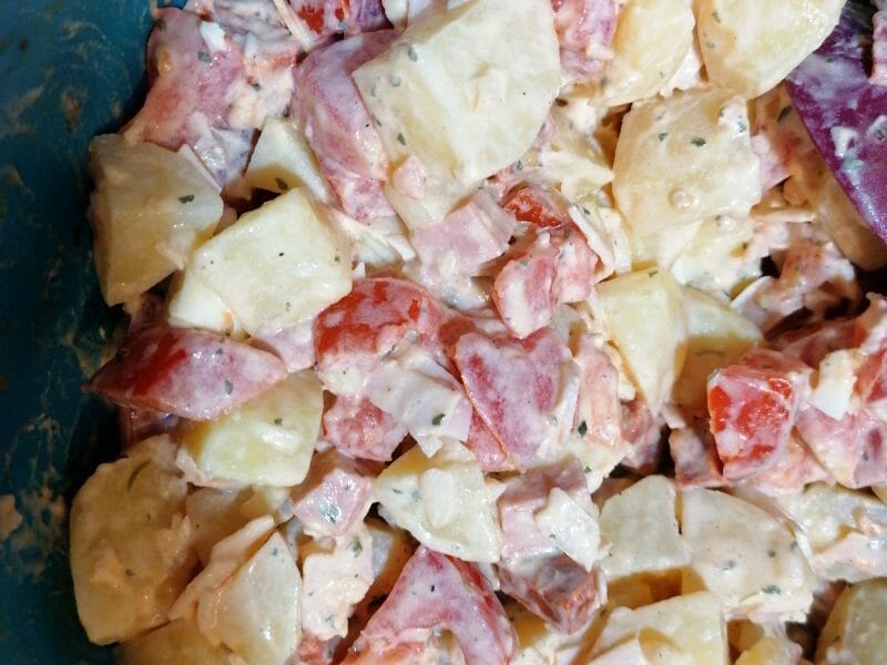 Cliquez pour zoomer ! Salade piémontaise Thermomix par sandrine_371