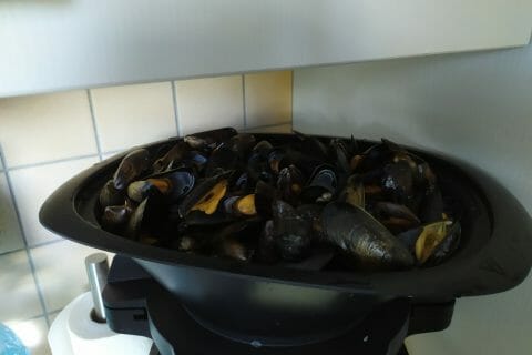 Cliquez pour zoomer ! Moules sauce au roquefort Thermomix par fred5670