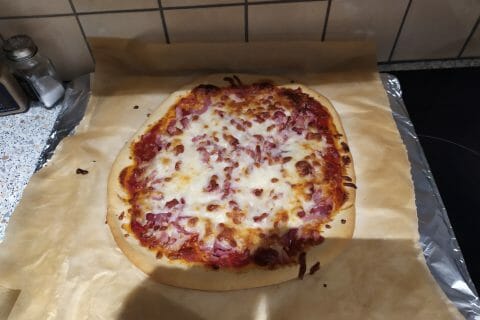 Cliquez pour zoomer ! Pizza capricciosa Thermomix par fred5670