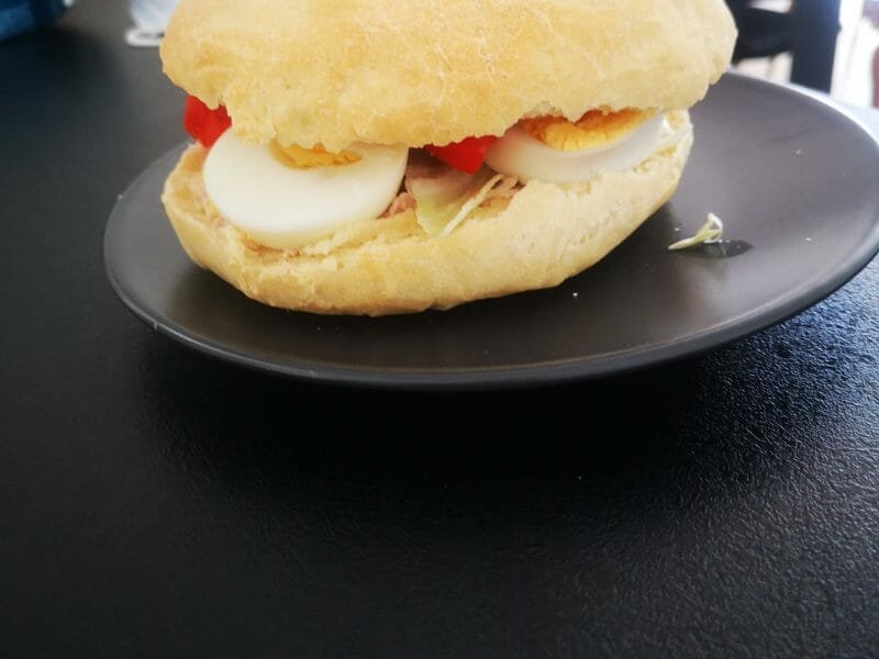 Cliquez pour zoomer ! Pain bagnat Thermomix par miimy