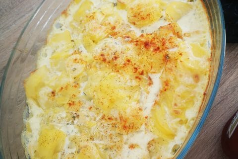 Cliquez pour zoomer ! Gratin de pommes de terre au Boursin Thermomix par miimy