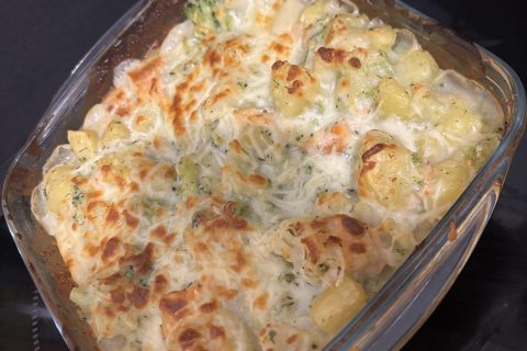Cliquez pour zoomer ! Gratin de pommes de terre et brocolis Thermomix par maurinehrz