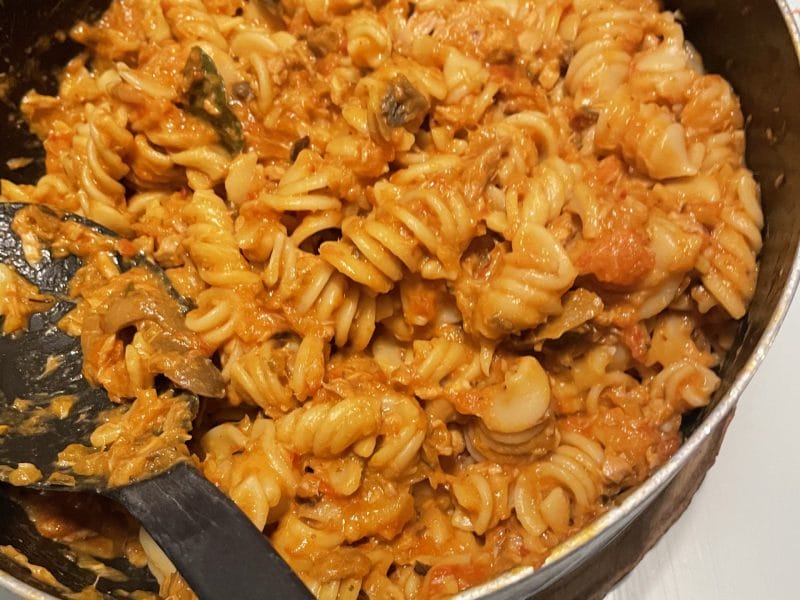 Cliquez pour zoomer ! Pâtes à la sauce au thon Thermomix par maurinehrz