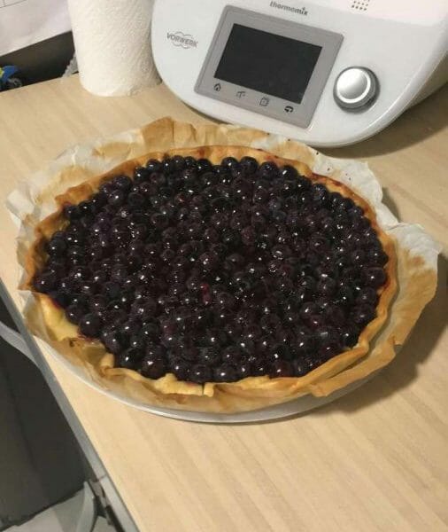 Cliquez pour zoomer ! Tarte aux myrtilles Thermomix par Severine51