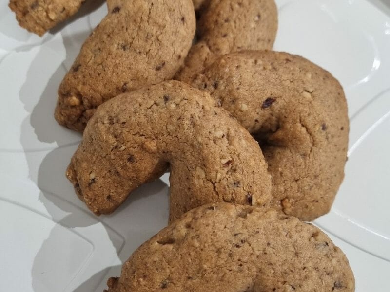 Cliquez pour zoomer ! Croissants noisettes et chocolat Thermomix par lulucla