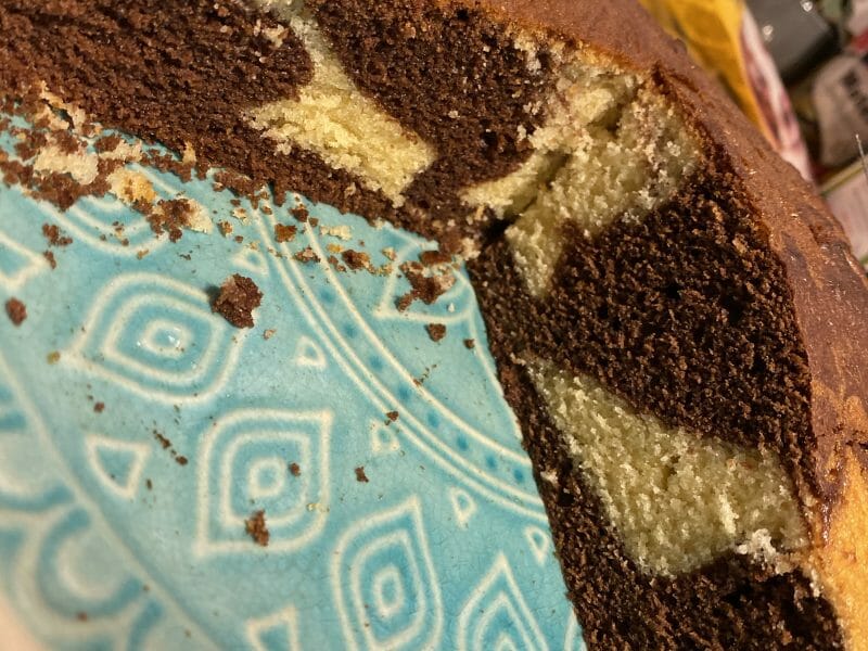 Cliquez pour zoomer ! Marbré au chocolat Thermomix par elodie2907