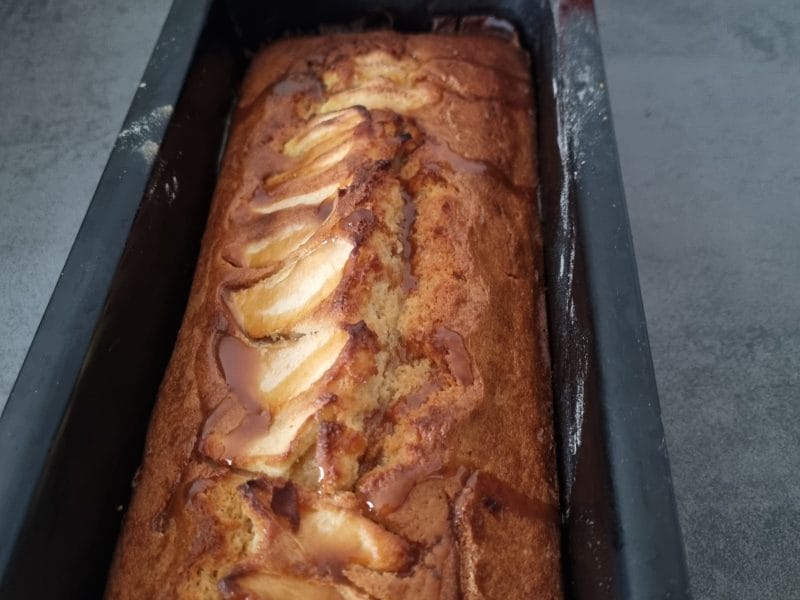 Cliquez pour zoomer ! Gâteau à la semoule et aux pommes Thermomix par fatiii03