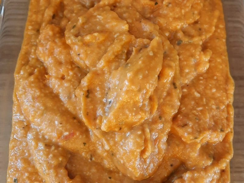 Cliquez pour zoomer ! Pesto d’aubergines et tomates Thermomix par Anious