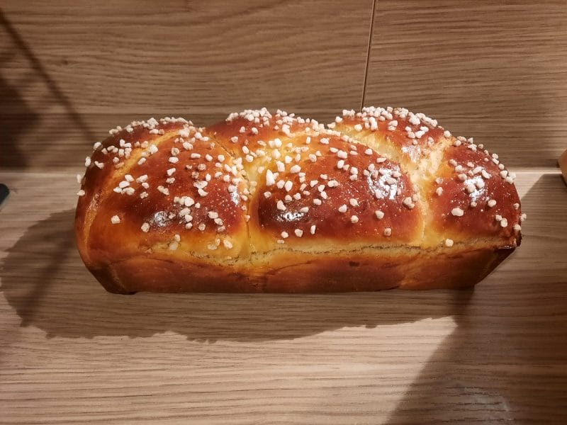 Cliquez pour zoomer ! Brioche sans beurre, sans oeufs Thermomix par Anious