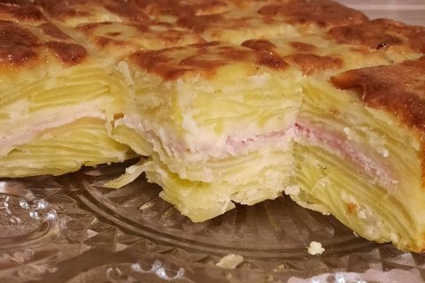 Cliquez pour zoomer ! Gâteau invisible raclette Thermomix par Anious