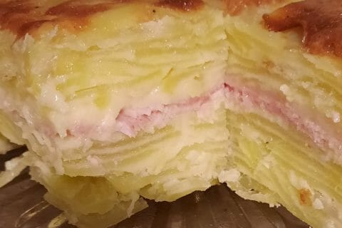 Cliquez pour zoomer ! Gâteau invisible raclette Thermomix par Anious