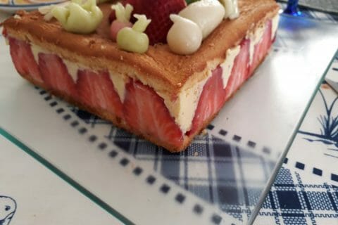 Cliquez pour zoomer ! Fraisier Thermomix par Odre44