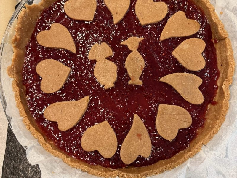 Cliquez pour zoomer ! Tarte de Linz – Linzer Torte Thermomix par lelouille