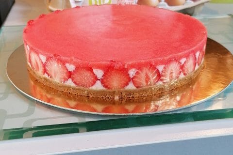 Cliquez pour zoomer ! Bavarois aux fraises Thermomix par ggeoris84386