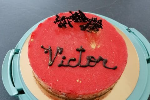 Cliquez pour zoomer ! Bavarois aux fraises Thermomix par ggeoris84386