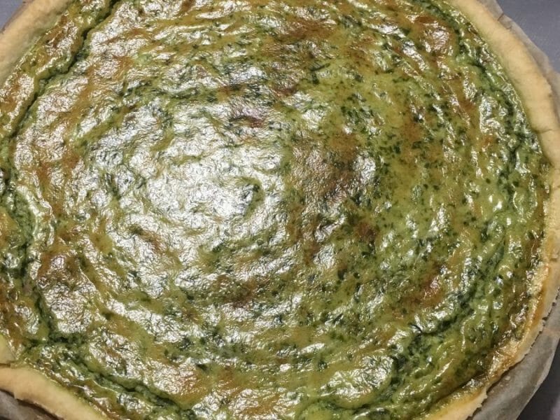 Cliquez pour zoomer ! Quiche épinards et lardons Thermomix par Priscilla89
