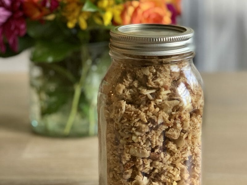 Cliquez pour zoomer ! Granola dattes et banane Thermomix par marie_oyegun