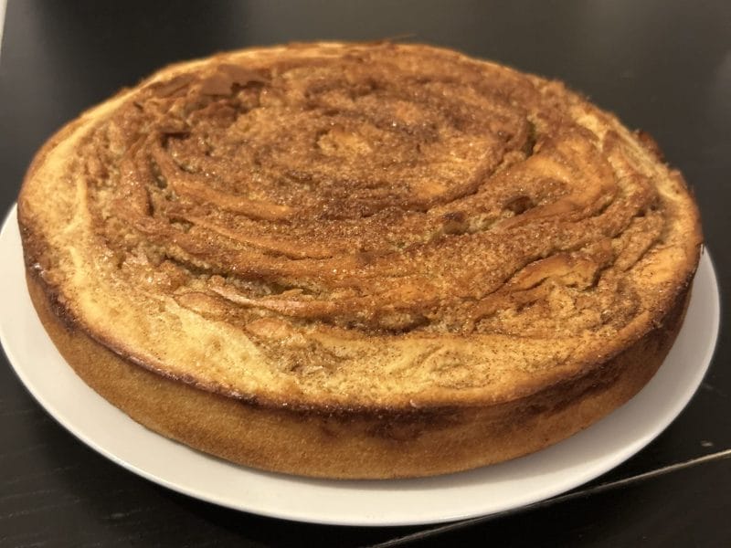 Cliquez pour zoomer ! Gâteau brioché façon cinnamon rolls Thermomix par neilani
