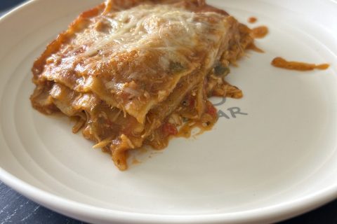 Cliquez pour zoomer ! Lasagnes au poulet et poivrons Thermomix par neilani