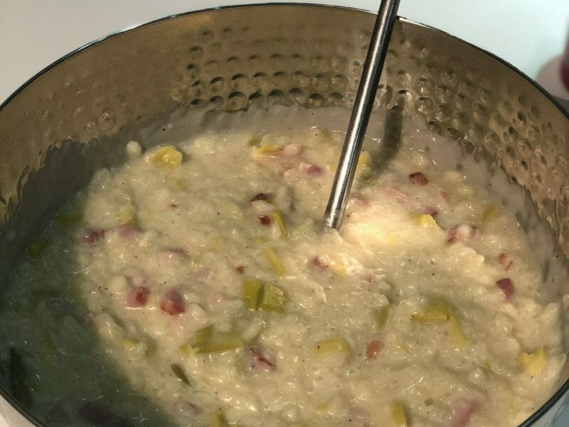 Cliquez pour zoomer ! Risotto poireaux et lardons Thermomix par fabulousfab7