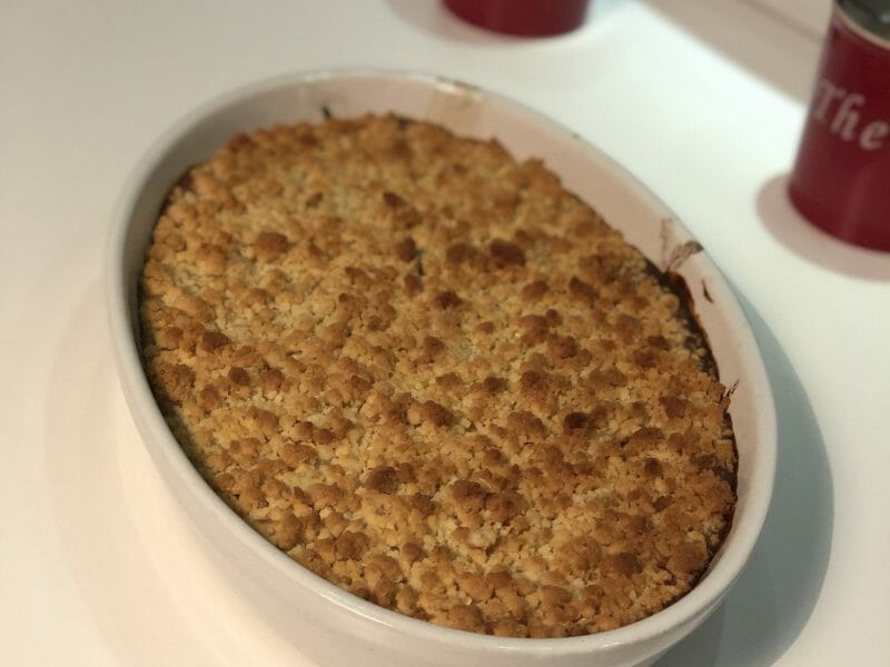 Cliquez pour zoomer ! Crumble courgettes, chèvre et lardons Thermomix par fabulousfab7