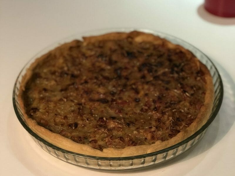Cliquez pour zoomer ! Tarte aux oignons, lardons et moutarde douce Thermomix par fabulousfab7