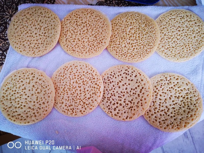 Cliquez pour zoomer ! Baghrir – Crêpes mille trous Thermomix par fira