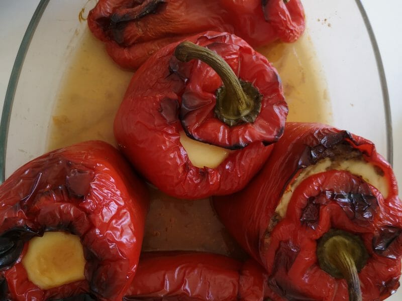 Cliquez pour zoomer ! Rocoto Relleno – Poivrons farcis à la Péruvienne Thermomix par Lise