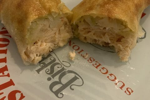 Cliquez pour zoomer ! Brick de saumon et poireaux Thermomix par gerom