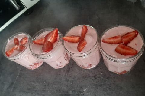 Cliquez pour zoomer ! Mousse de fraises Thermomix par Celpaucha