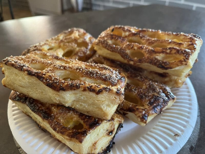 Cliquez pour zoomer ! Pâte feuilletée en escargot Thermomix par Dany Olivier