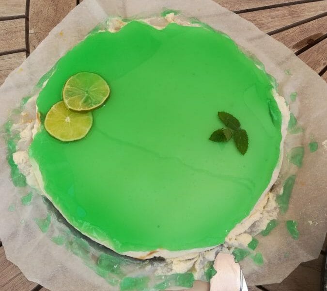 Cliquez pour zoomer ! Bavarois Mojito Thermomix par goulias26300