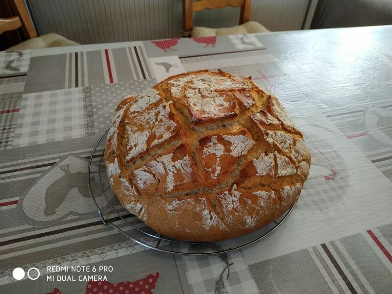 Cliquez pour zoomer ! Pain Cocotte Thermomix par goulias26300