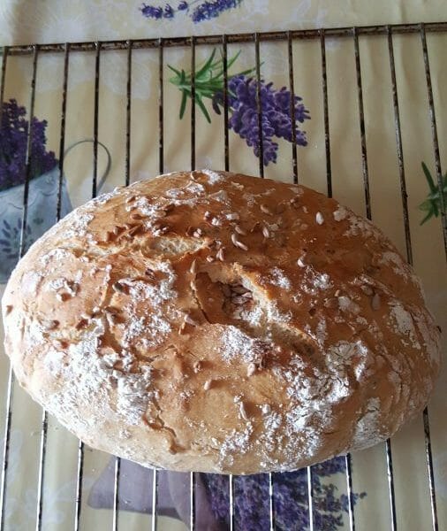 Cliquez pour zoomer ! Pain d’épeautre en cocotte Thermomix par Chris37