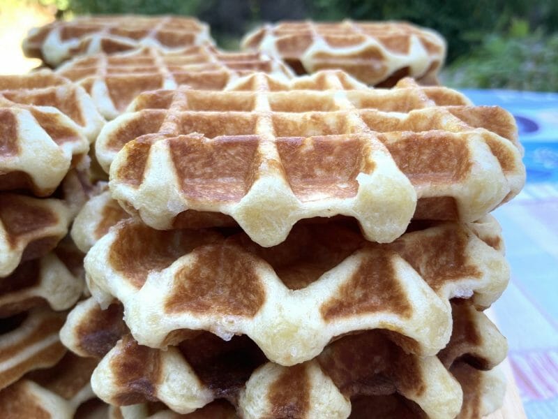 Cliquez pour zoomer ! Gaufres Liégeoises Thermomix par yannaki