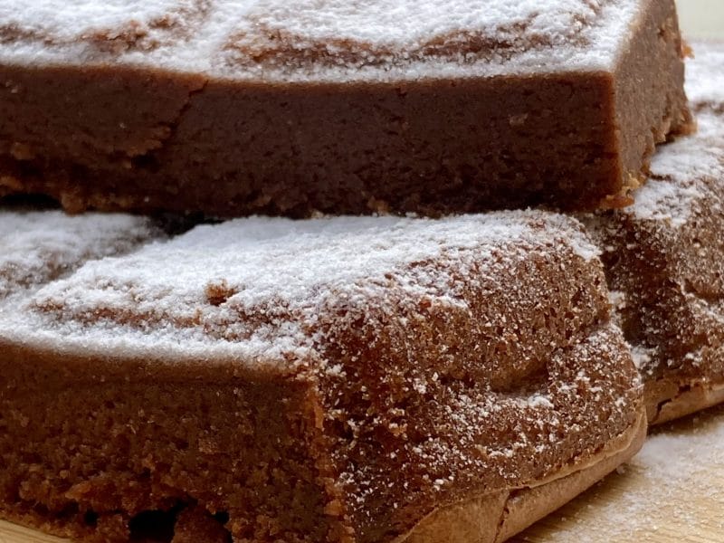 Cliquez pour zoomer ! Fondant à la crème de marron et au chocolat Thermomix par yannaki