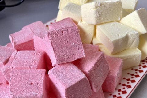 Cliquez pour zoomer ! Guimauve façon chamallow Thermomix par yannaki